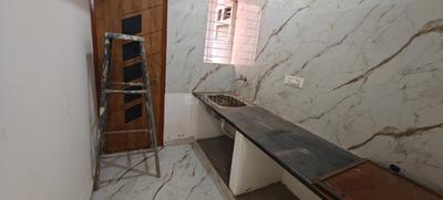 Kitchen Image of 600 Sq.ft 1 BHK Builder Floor for rent in Cox Town Bengaluru for Rs. 13000