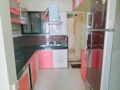 Kitchen Image of 1194 Sq.ft 3 BHK Apartment / Flat for rent in Chandrarang Satin Sky, Pimple Gurav Pune for Rs. 31000