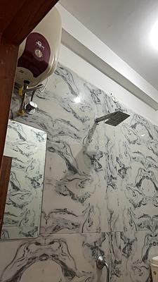 Bathroom Image of 500 Sq.ft 1 RK Apartment / Flat for rent in Mahalakshmi Nagar Indore for Rs. 13000
