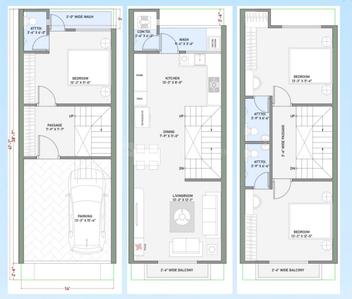 Image of 1722 Sq.ft 3 BHK Duplex for sale in Dindoli, Surat for Rs. 6551000
