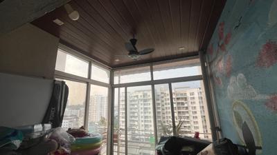 Balcony Image of 660 Sq.ft 2.5 BHK Apartment / Flat for rent in ARV Royale, Undri Pune for Rs. 26000