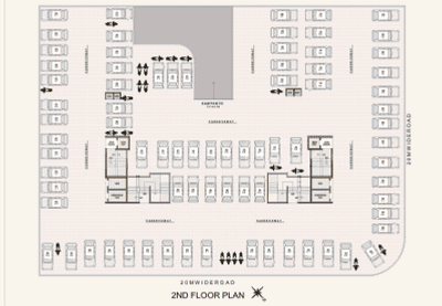 Image of 1520 Sq.ft 3 BHK Apartment / Flat for sale in Pushpak Nagar, Navi Mumbai for Rs. 9500000