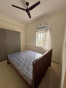Bedroom Image of 700 Sq.ft 1 BHK Apartment / Flat for rent in Gachibowli Hyderabad for Rs. 28000