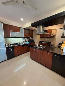 Kitchen Image of 1400 Sq.ft 3 BHK Apartment / Flat for rent in K Shire, Punawale Pune for Rs. 27000