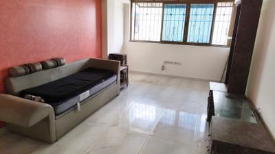 Living Room Image of 700 Sq.ft 1 BHK Apartment / Flat for rent in Vidyashree Apartment, Balaji Nagar Pune for Rs. 15600