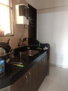 Kitchen Image of 1000 Sq.ft 2 BHK Apartment / Flat for rent in GK Silverland Residency, Ravet Pune for Rs. 27000