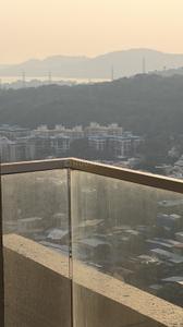 Balcony Image of 1200 Sq.ft 3 BHK Apartment / Flat for rent in Transcon Tirumala Habitats, Mulund West Mumbai for Rs. 72000
