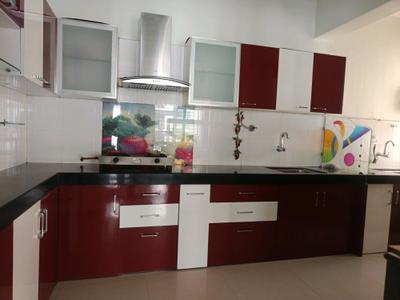Kitchen Image of 1050 Sq.ft 2 BHK Apartment / Flat for rent in Amit Colori, Undri Pune for Rs. 18000