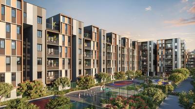 Image of 948 Sq.ft 3 BHK Apartment / Flat for sale in TVS Emerald Verde Vista, Padur, Chennai for Rs. 11000000