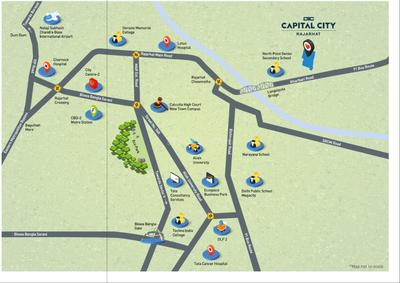 Image of 1030 Sq.ft 3 BHK Apartment / Flat for sale in Khamar, Kolkata for Rs. 7500000