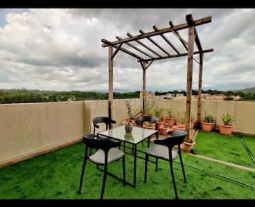 Balcony Image of 850 Sq.ft 1 BHK Apartment / Flat for sale in Sanskriti Apartments, Kashene Raigad for Rs. 5000000