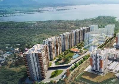 Image of 1595 Sq.ft 4 BHK Apartment / Flat for sale in Mahindra World City, Chennai for Rs. 10800000