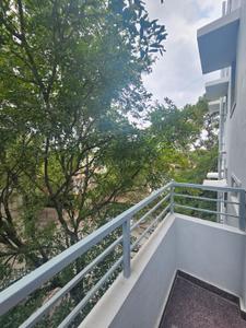 Balcony Image of 1900 Sq.ft 3 BHK Builder Floor for rent in Kasturi Nagar Bengaluru for Rs. 77000