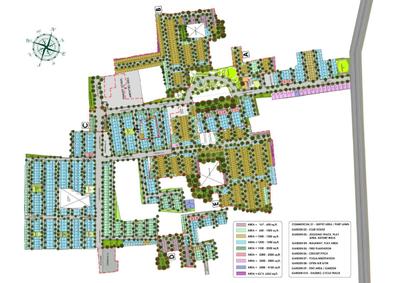 Image of 1101 Sq.ft Residential Plot / Land for sale in Wallfort Parkview, Datrenga, Raipur for Rs. 2200000