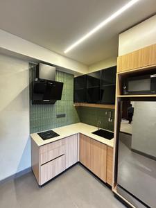 Kitchen Image of 800 Sq.ft 1 BHK Apartment / Flat for rent in Cox Town Bengaluru for Rs. 45000