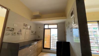 Kitchen Image of 740 Sq.ft 1 BHK Apartment / Flat for sale in Frenny Platinum Tower, Vasai East Vasai for Rs. 2974000
