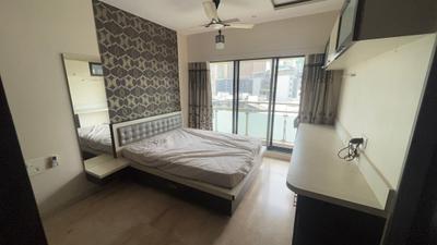 Bedroom Image of 1580 Sq.ft 3 BHK Apartment / Flat for rent in Kanakia Samarpan Exotica, Borivali East Mumbai for Rs. 89900