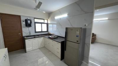 Kitchen Image of 2550 Sq.ft 3 BHK Apartment / Flat for rent in Royal Revanta 3, Kudasan Gandhinagar for Rs. 36000