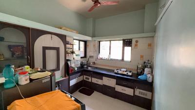 Kitchen Image of 610 Sq.ft 1 BHK Apartment / Flat for rent in Warje Pune for Rs. 21000
