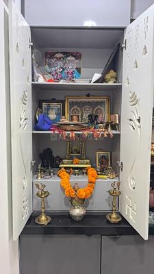 Pooja Room One Image of 1399 Sq.ft 2 BHK Apartment / Flat for rent in Pacifica Hillcrest, Financial District Hyderabad for Rs. 45000