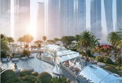 Image of 818 Sq.ft 1 BHK Apartment / Flat for sale in Damac Bay s Edge by Damac Properties, Dubai Harbour, Dubai for Rs. 88400000