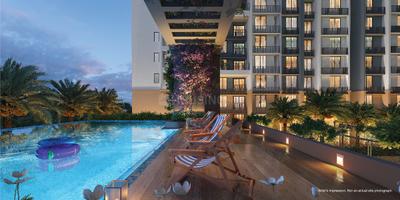 Image of 558 Sq.ft 2 BHK Apartment / Flat for sale in Godrej Seven, Joka, Kolkata for Rs. 4500000