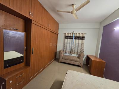 Bedroom Image of 1575 Sq.ft 3 BHK Apartment / Flat for rent in Balaji Elegance, Whitefield Bengaluru for Rs. 50000