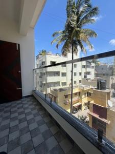 Balcony Image of 650 Sq.ft 1 BHK Apartment / Flat for rent in New Tippasandra Bengaluru for Rs. 40000