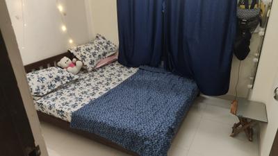 Bedroom Image of 580 Sq.ft 1 BHK Apartment / Flat for rent in Bhoomi Acres, Hiranandani Estate Thane for Rs. 23000