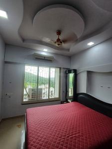 Bedroom Image of 1065 Sq.ft 2 BHK Apartment / Flat for rent in Mantri Serene, Goregaon East Mumbai for Rs. 56000