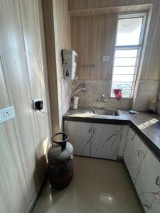 Kitchen Image of 1000 Sq.ft 2 BHK Apartment / Flat for rent in Vrindavan Yojana Lucknow for Rs. 30000