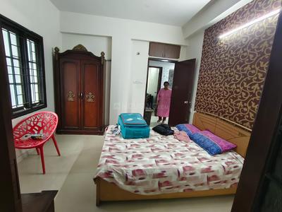 Bedroom Image of 1575 Sq.ft 3 BHK Builder Floor for rent in Manikonda Hyderabad for Rs. 58000
