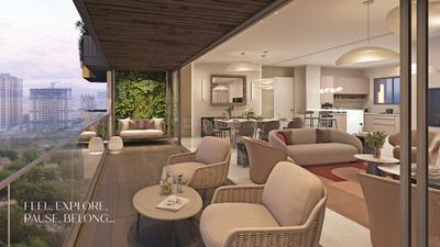 Balcony Image of 4215 Sq.ft 4 BHK Apartment / Flat for sale in Science Park Ahmedabad for Rs. 27000000