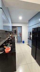 Kitchen Image of 2150 Sq.ft 3 BHK Apartment / Flat for rent in Gota Ahmedabad for Rs. 36000