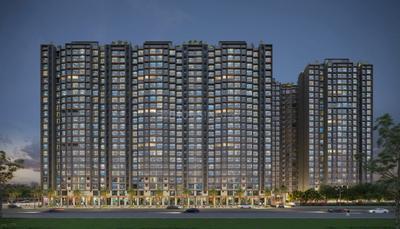 Image of 850 Sq.ft 2 BHK Apartment / Flat for sale in Unique Poonam Sky City Phase II, Virar West, Virar for Rs. 5400000