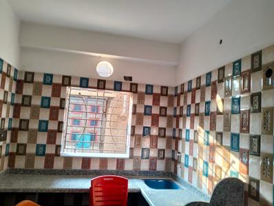 Kitchen Image of 1235 Sq.ft 3 BHK Apartment / Flat for sale in Serampore Hooghly for Rs. 3400000