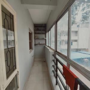 Balcony Image of 1155 Sq.ft 2 BHK Apartment / Flat for rent in Banaswadi Bengaluru for Rs. 31000