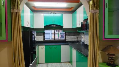 Kitchen Image of 1450 Sq.ft 3 BHK Apartment / Flat for rent in Serampore Hooghly for Rs. 20000