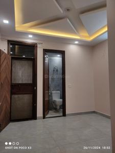 Bedroom Image of 900 Sq.ft 3 BHK Builder Floor for rent in Dwarka Mor New Delhi for Rs. 25000
