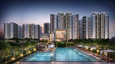 Image of 1216 Sq.ft 2 BHK Apartment / Flat for sale in NCC Ivy Towers, Kovilambakkam, Chennai for Rs. 13600000