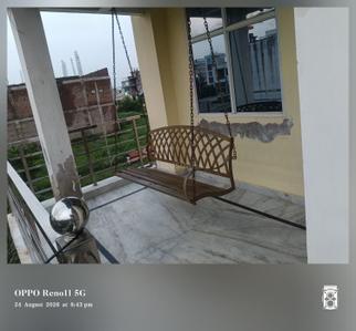 Balcony Image of 1300 Sq.ft 3 BHK Independent House for rent in Meri Jhansi for Rs. 12000
