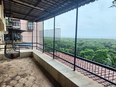 Balcony Image of 2500 Sq.ft 3 BHK Apartment / Flat for rent in Sagar Darshan Towers, Nerul Navi Mumbai for Rs. 130000