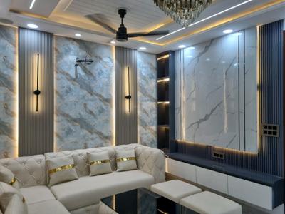 Living Room Image of 872 Sq.ft 3 BHK Apartment / Flat for rent in Dwarka Mor New Delhi for Rs. 33000