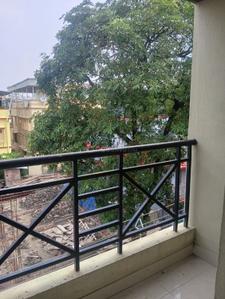 Balcony Image of 1650 Sq.ft 3 BHK Apartment / Flat for sale in Santoshpur Kolkata for Rs. 10500000