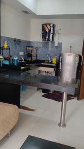 Kitchen Image of 400 Sq.ft 1 BHK Apartment / Flat for rent in Lodha Crown, Thane West Thane for Rs. 30000