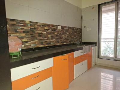 Kitchen Image of 1140 Sq.ft 2 BHK Apartment / Flat for sale in Tharwani Rosewood Heights, Kharghar Navi Mumbai for Rs. 17600000