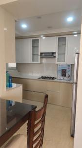 Kitchen Image of 1660 Sq.ft 3 BHK Apartment / Flat for rent in Omaxe The Palace, Gomti Nagar Lucknow for Rs. 50000