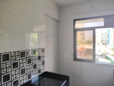 Kitchen Image of 530 Sq.ft 1 BHK Apartment / Flat for rent in Kasarvadavali Thane for Rs. 19999