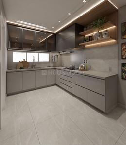 Kitchen Image of 3000 Sq.ft 2 BHK Independent House for rent in Godrej Garden City Pinecrest, Chandkheda Ahmedabad for Rs. 24000