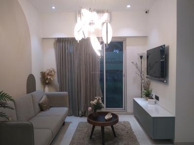 Living Room Image of 850 Sq.ft 2 BHK Apartment / Flat for sale in Alpinepeak Seasons by Alpinepeak Developers, Naigaon East Naigaon for Rs. 5300000